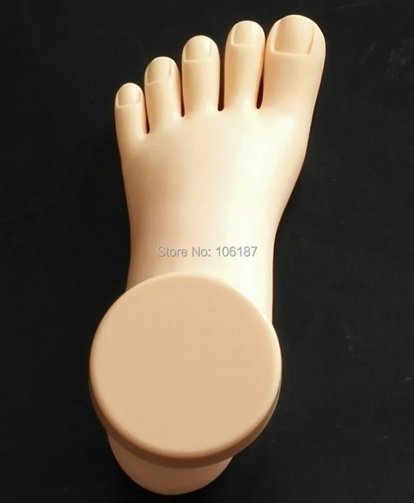 

5Pcs Wholesale Professional Design Permanent Tattoo Makeup Practice Skin Foot Mold Soft Rubber Foot Mold For Tattoo Practicing