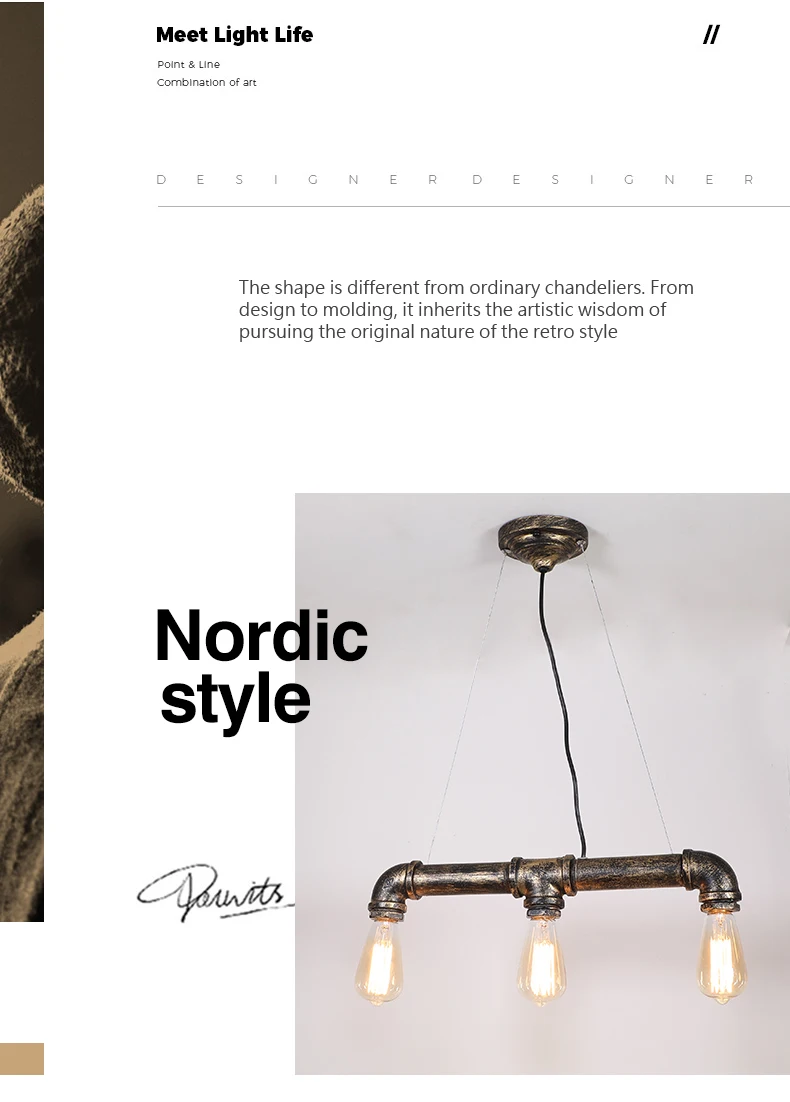 水管三五头吊灯_02