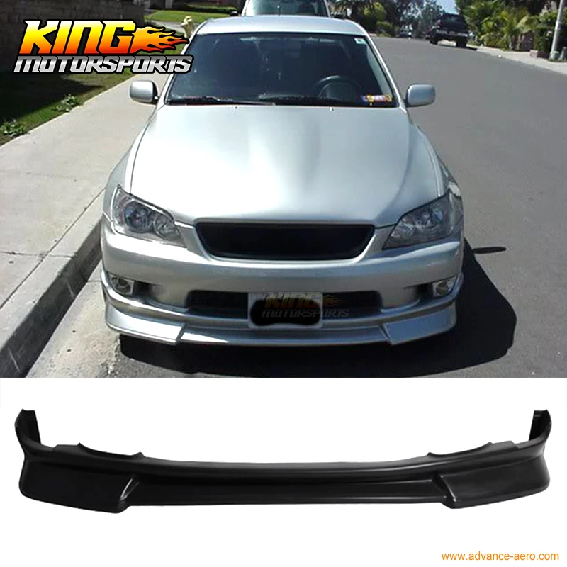For 01 05 Lexus IS300 Front Bumper Lip Spoiler Bodykit WD Style