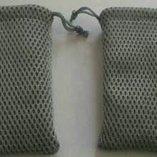 100 шт. mesh затягивающийся Ювелирная сетка сумка сетчатый мешок подарков pouche логотип для подарка камера телефона ювелирные изделия