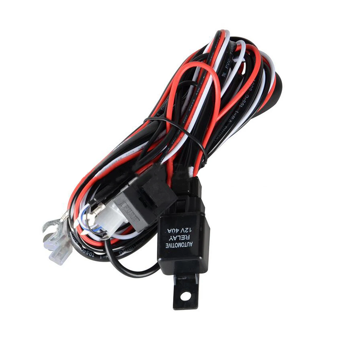 Dewtreetali Wiring Harness LED HID Work Driving Light Wiring Harness
