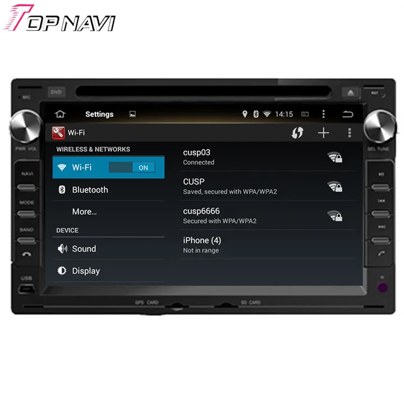 Top Topnavi 7" Quad Core Android 6.0 Car GPS for VW PASSAT B5/MK5/JETTA/BORA/POLO/MK3/MK4/GOLF MK4/CITI/GOLF/CHICO/SHARAN/T5 15