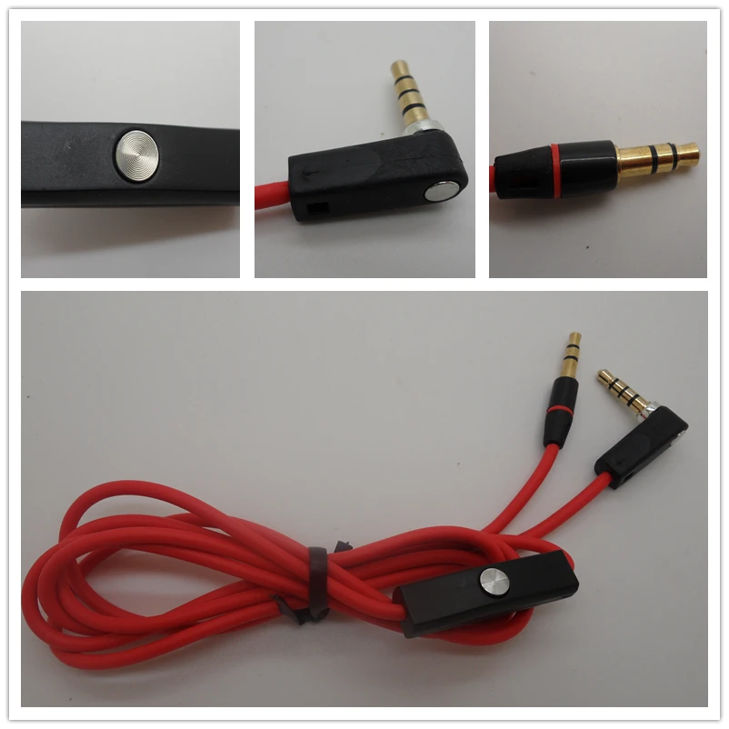 3.5mm Male to Male AUX Extension Cable Cord Stereo Headphone Audio