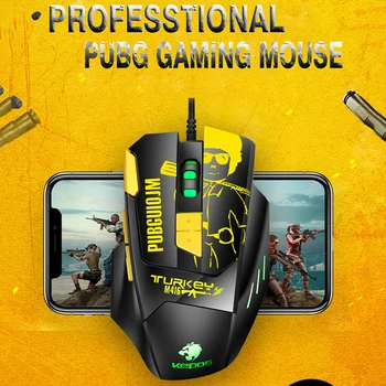 

M416 Gaming mouse usb cable 4800DPI Optical pubg mause Pressure gun 8 Keys Wired game mice with ergonomic for laptop computer