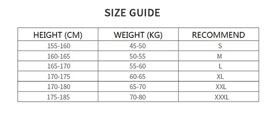size guide