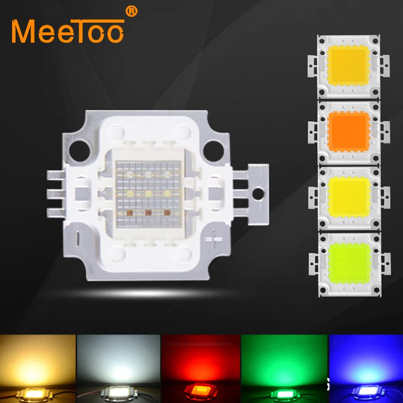 

Full 10W 20W 30W 50W 100W LED COB Integrated LED Matrix Floodlight Lamp DIY In Warm White / White / Red / Green / Blue / RGB