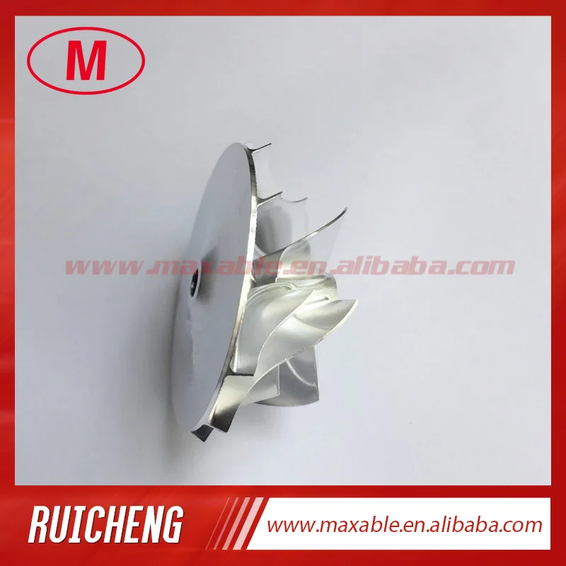 TF035 14G 49377-00015 39.40/50.97mm 6 + 6 블레이드 고성능 터보 빌렛/밀링/aluminum2618 압축기 휠 for49135-03410