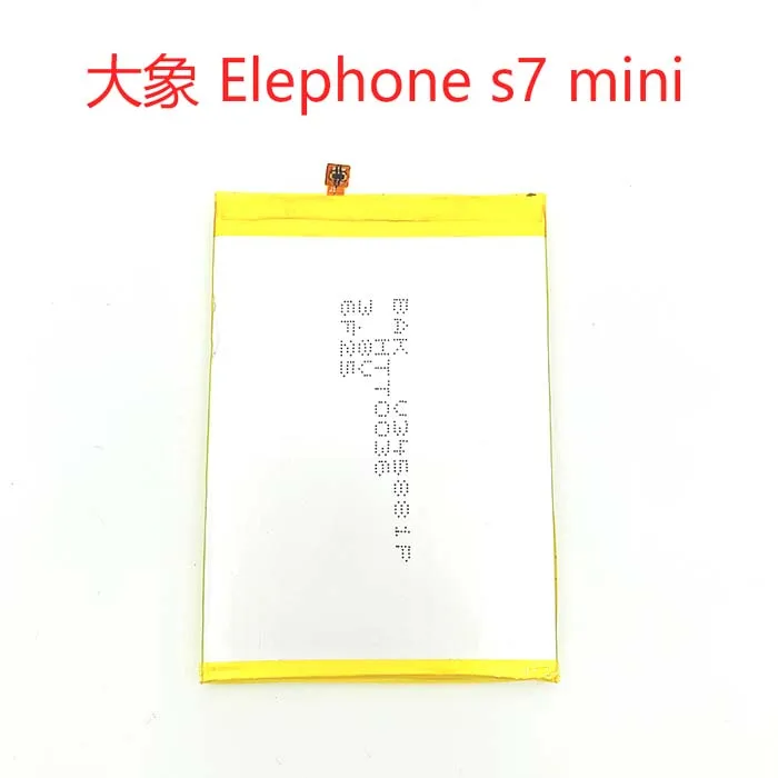 Original Elephone S7 Mini phone battery 2450mah for 5.2&quot LTE Smartphone Helio X20 Deca Core-free shipping | Мобильные телефоны
