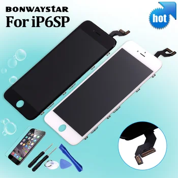 

Grade AAA Free Shipping For iPhone 6 6S Plus LCD With 3D Touch Screen Digitizer Assembly No Dead Pixel for iPhone 8 Display