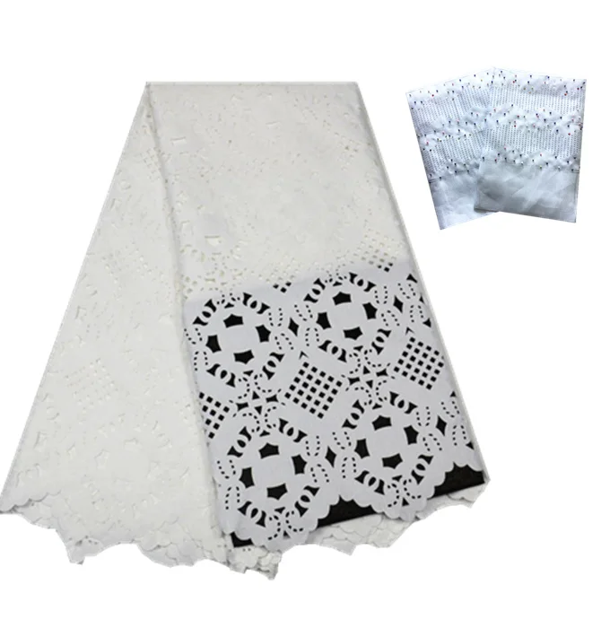 

African gele headtie aso oke matching lace faric high quality african handcut lace with beads aso oke headtie matching