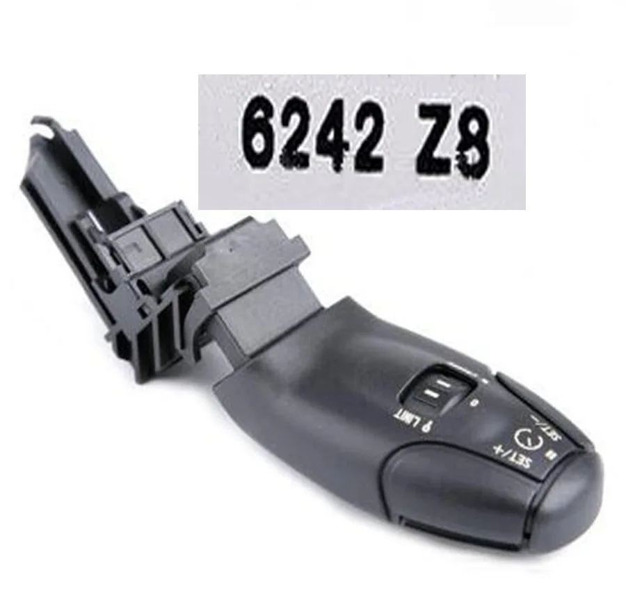 Ручка круиз контроля OE #6242Z8 для XSARA C2 C3 C5 Citroen переключатель Peugeot 307308 408 206 406 407