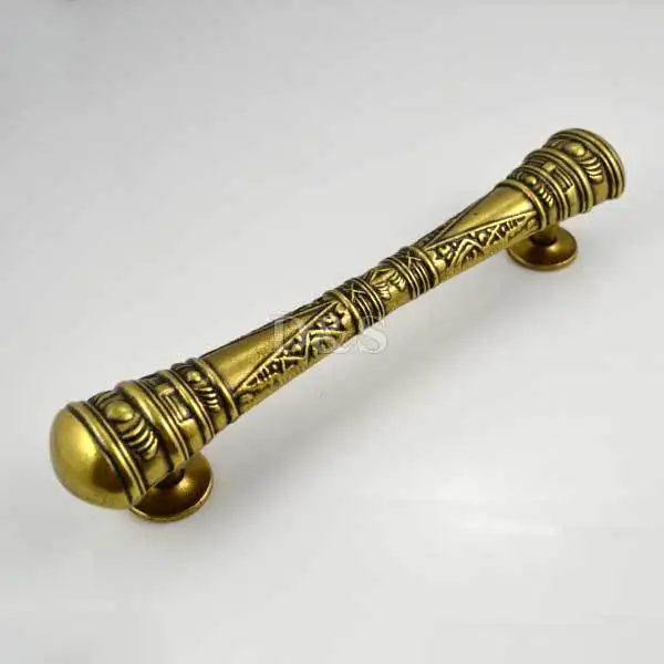 Large Length 6 7 170mm Classical Indian Pattern Bronze Cabinet