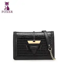 Famous brand of highquality dermis women bag 2016 new fashion crocodile grain chain bag Shoulder Messenger Bag