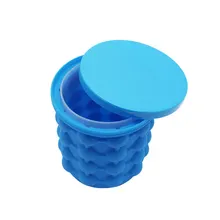 1L Large Silicone Ice Maker Bucket Creative Frozen Wine Whiskey Champagne Cooler Beer Bottle Container Home Party Bar Outdoor