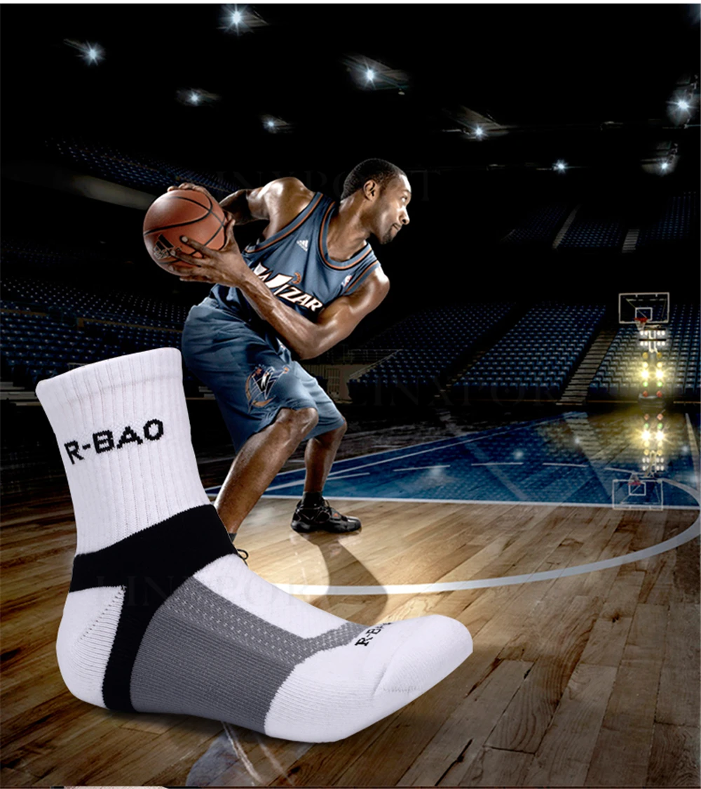 Новые мужские носки для баскетбола, Мягкие Спортивные Компрессионные спортивные носки Dri-Fit, мягкие хлопковые носки с утолщенной подошвой
