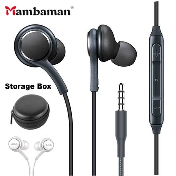 

S8 Bass In-ear Earphones Super Clear Ear Buds Earphone Noise isolating Earbud For iphone 6 Xiaomi Samsung S10 S8 S7 S6 S9 Note 8