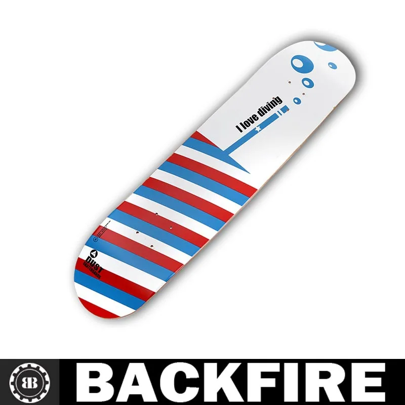 Backfire skateboard Diving Graphic full Canadian Maple Skateboards