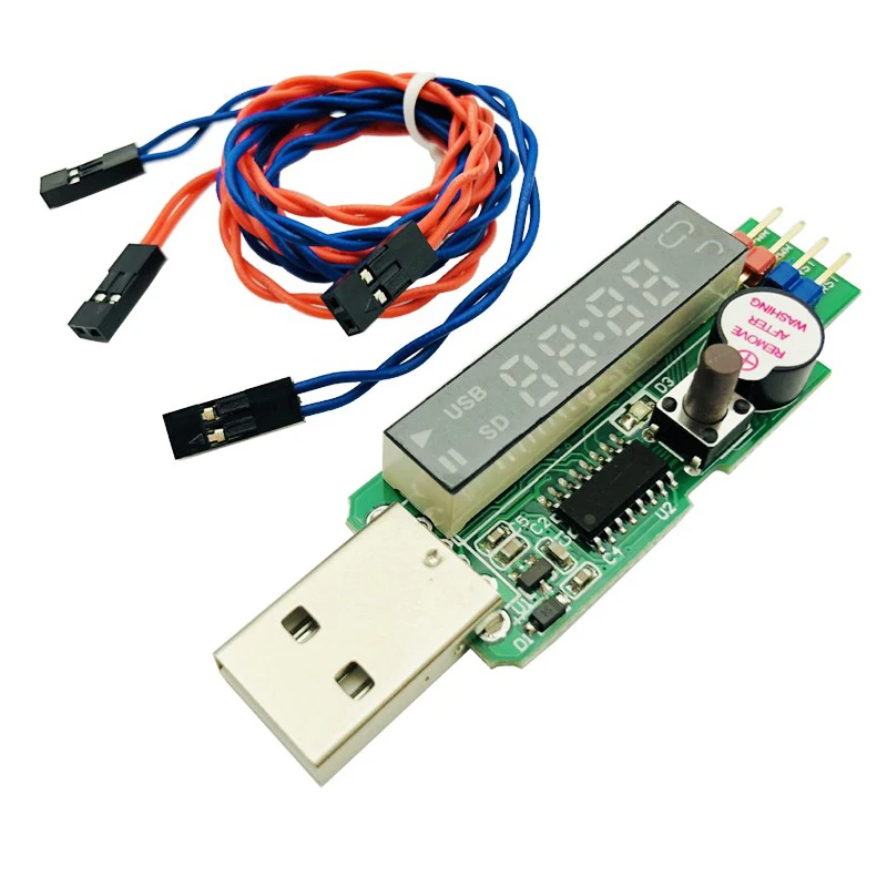 USB Watchdog Card Digital Display Unattended Automatic Restart Blue Screen Crash Timer Reboot For Gaming Server BTC Miner Mining