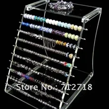 Дисплей, акриловый дисплей для бисер с большими отверстиями драгоценности в европейском стиле бусины, продается индивидуально