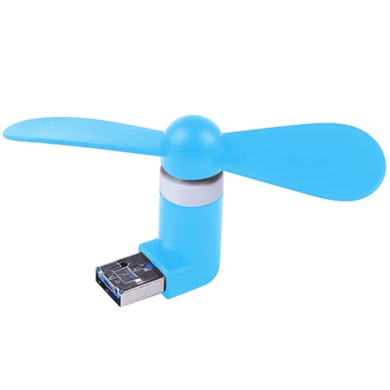 

New 2 in1 Mini Micro USB Mobile Phone Fan Portable Flexible Mini USB Fan for PC Tablets Android Smartphones
