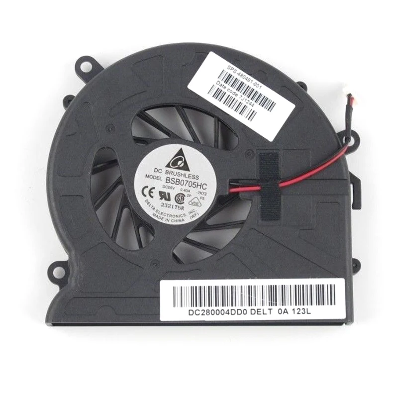 Delta Cpu вентилятор охлаждения для HP Dv7 Dv7-1100 Dv7-1200 Dv7-1000 Dell 1425 1427 1720 Ft02