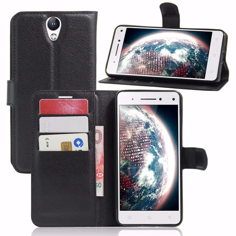 For Lenovo S1La40 Case 5.0 Inch Luxury Wallet PU Leather Back Cover Phone Case For Lenovo S1La40 Case Flip Protective Skin Bag (3)