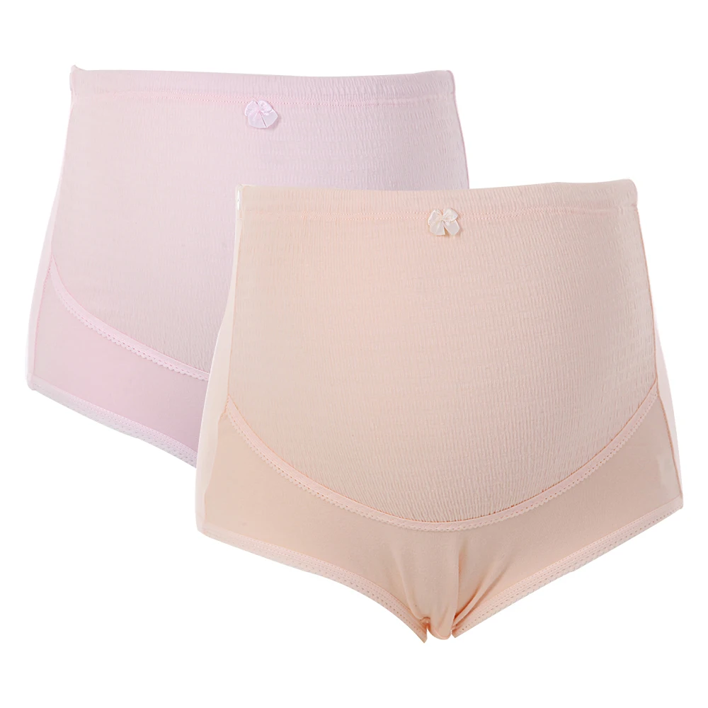 2Pcs Maternity Underwear Panties Size L/XL/XXL Cotton Abdominal Support