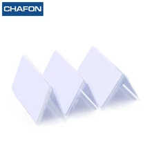 CHAFON перезаписываемый брелок для 13,56 МГц ISO14443A FM11RF08 микросхемой чипом микропроцессорные карты ПВХ б/у для школы дома отель квартира управления