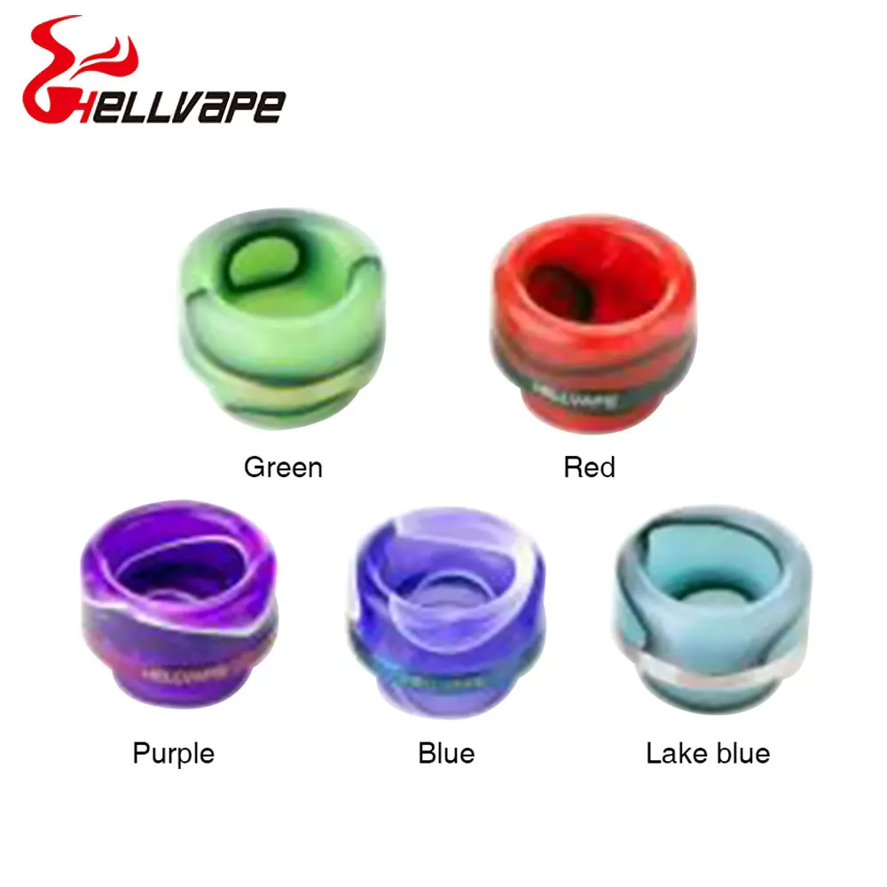 Original Hellvape Drop Dead RDA Resin Drip Tip 810 Tap Caps Replacement Drip Tip for Hellvape Drop Dead RDA Vape Mouthpiece Original Hellvape Drop Dead RDA Resin Drip Tip 810 Tap Caps Replacement Drip Tip for Hellvape Drop Dead RDA Vape Mouthpiece
