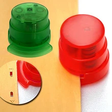 Степлер без степлера, случайный цвет, Настольный Пенал для канцелярских предметов, школьный бизнес, прочный студенческий офисный продукт, штапель без иглы