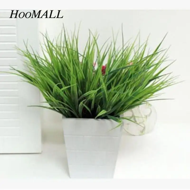 

Hoomall 10PCs Plastic Grass Flowers Home Decoration New Year's Eve Flower Pots New Year's Decoration Table Decor Cheap No Pots
