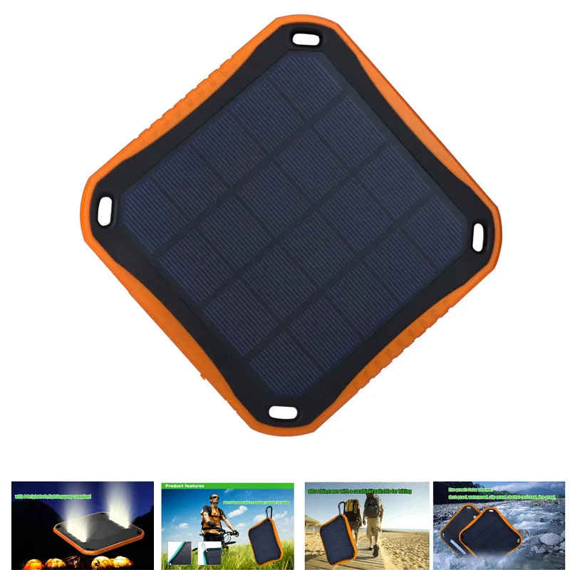 Portable 9W type waterproof solar panel lighting charger
