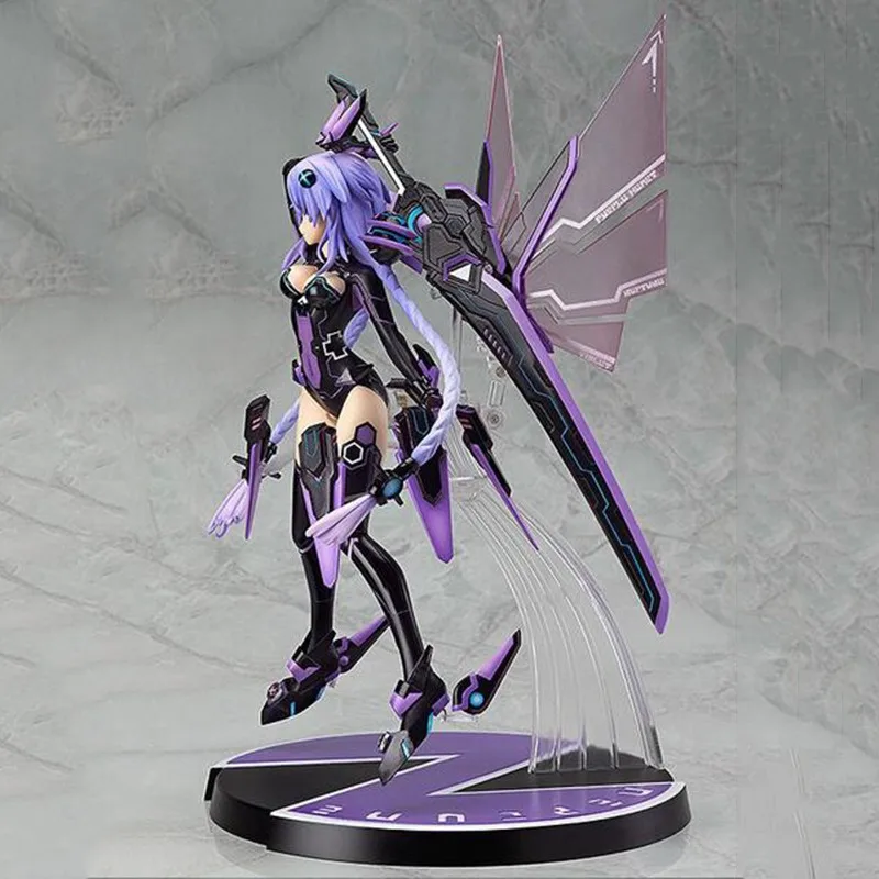 Hyperdimension Neptunia фиолетовое сердце 1/7 в комплекте ПВХ фигурка модель игрушки без розничной коробки (китайская версия)