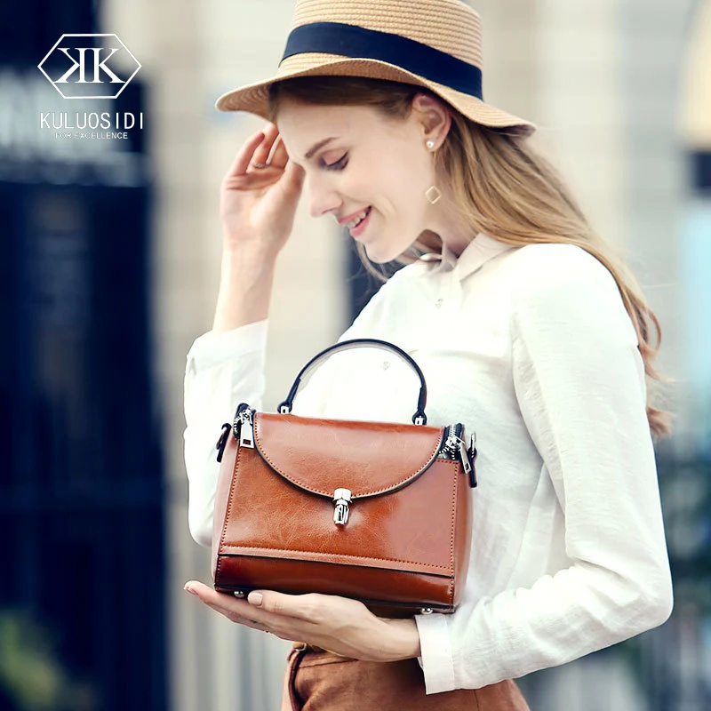 

Cow Leather Small Handbags Messenger Bags Women Genuine Leather Bags For Women 2018 Shoulder Bags Sac a Main