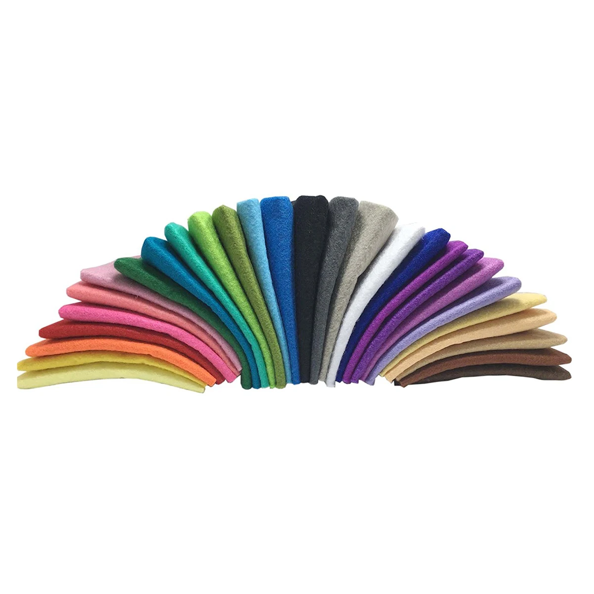 28pcs Acupuncture Non-Woven Felt Fabric Polyester Sleeve Soft Cloth For Kids DIY Christmas Craft Mixed Color Home Decoration | Дом и сад