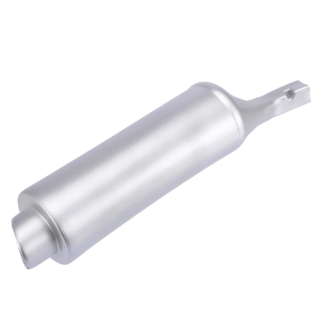 Silver Bicycle Pipe Exhaust System Motorcycle Sounds Noise Part Bike Spoke Sound Maker Bike Engine Bicycle Repair Tool