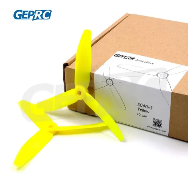 10 пар Высокое качество GEPRC 5040 V2 5 дюймов 3 Лопасти пропеллер Triblade реквизит Colver Prop