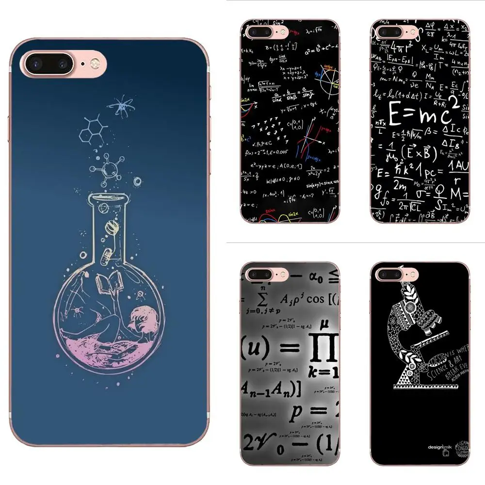 

Silicone Case For Xiaomi Redmi Note 2 3 3S 4 4A 4X 5 5A 6 6A Pro Plus Science Math Albert Einstein