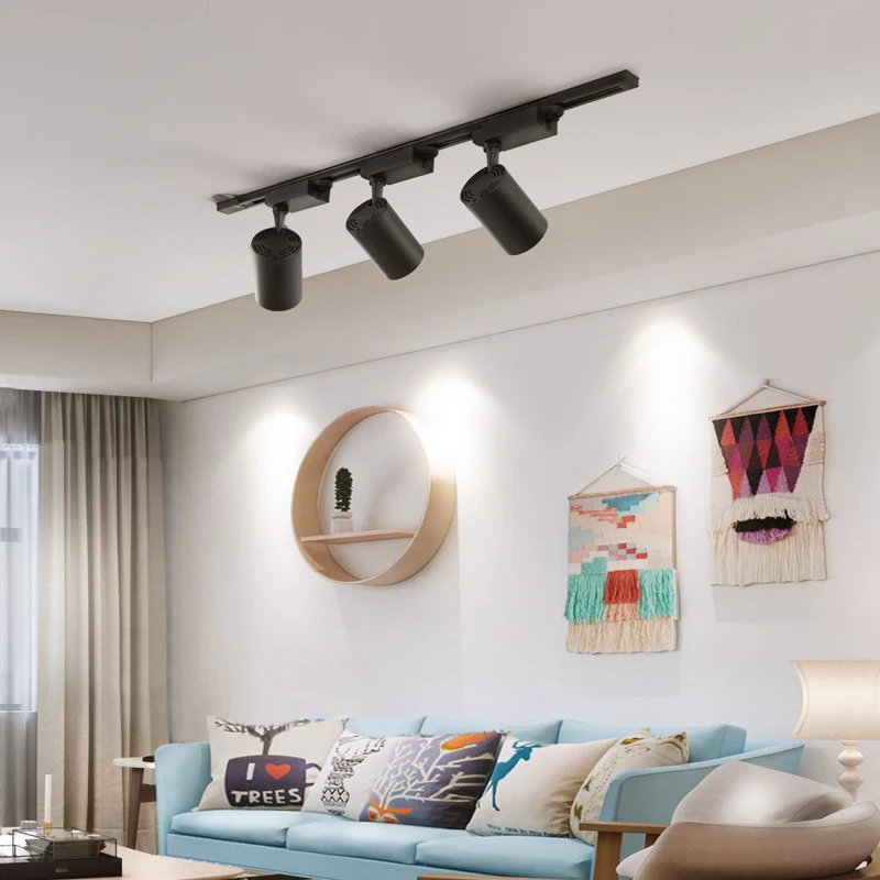 Rail Lamp Spot Tracking Light Modern Ceiling LED Tracking Lamp for Clothes Shoes Spotlight Art Deco for LED Track Spotlights