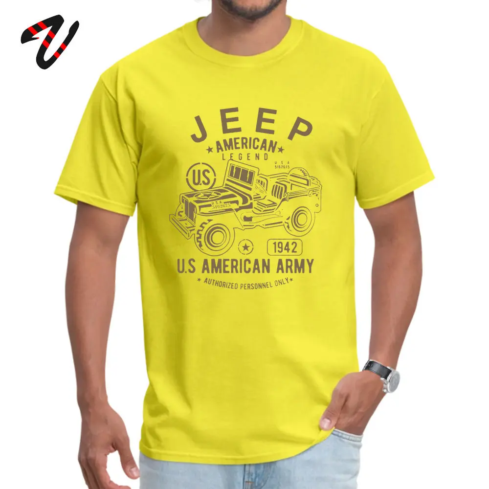 JEEP Army fitness Tight Linux топы, футболка для мужчин, мексиканская легенда, ткань, круглый вырез, топ, футболки, Европа, футболки на продажу - Цвет: Yellow