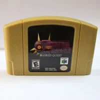 

Zeldaed Majora's Mask Masked Quest English Language for 64 bit USA Version Video Game Cartridge Console