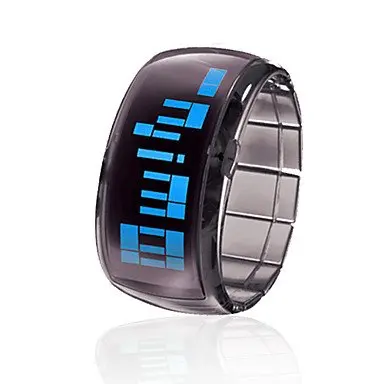 futuristic led watch
