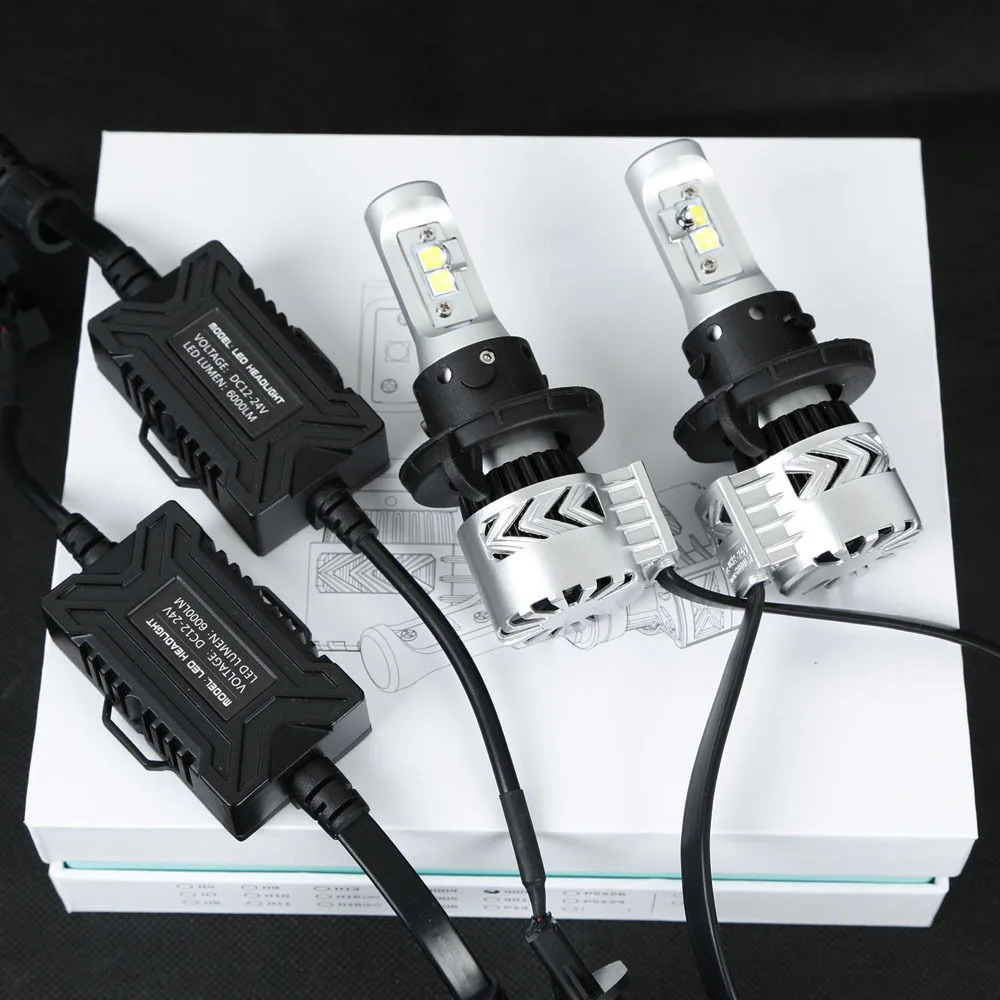 auto LED Headlight Kit H13 with Hilo Beam High Power led bulbs (6)