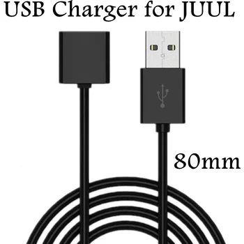 

10pcs Electronic Cigarette USB Charger Cable For Vape Pen Pod vapepods Kits Magnetic Adsorption Dual Port