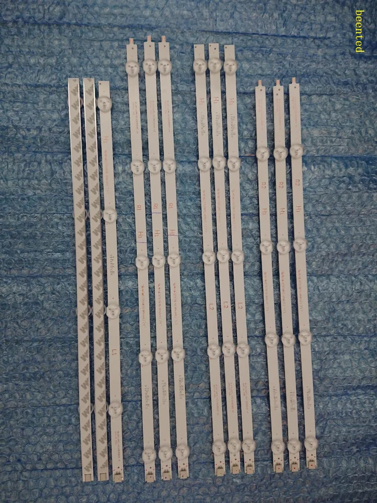 

100%NEW 12 PCS/set perfect compatible LED backlight strip for 47LE5500 47lp360c 47LN519 LC470DUE (SF)(R1) LC470DUE(SF)(R4)