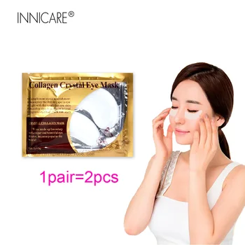 20Pcs 10Pairs Beauty 24K Gold Collagen Eye Mask Patches For Eye Dark Circle Anti Aging