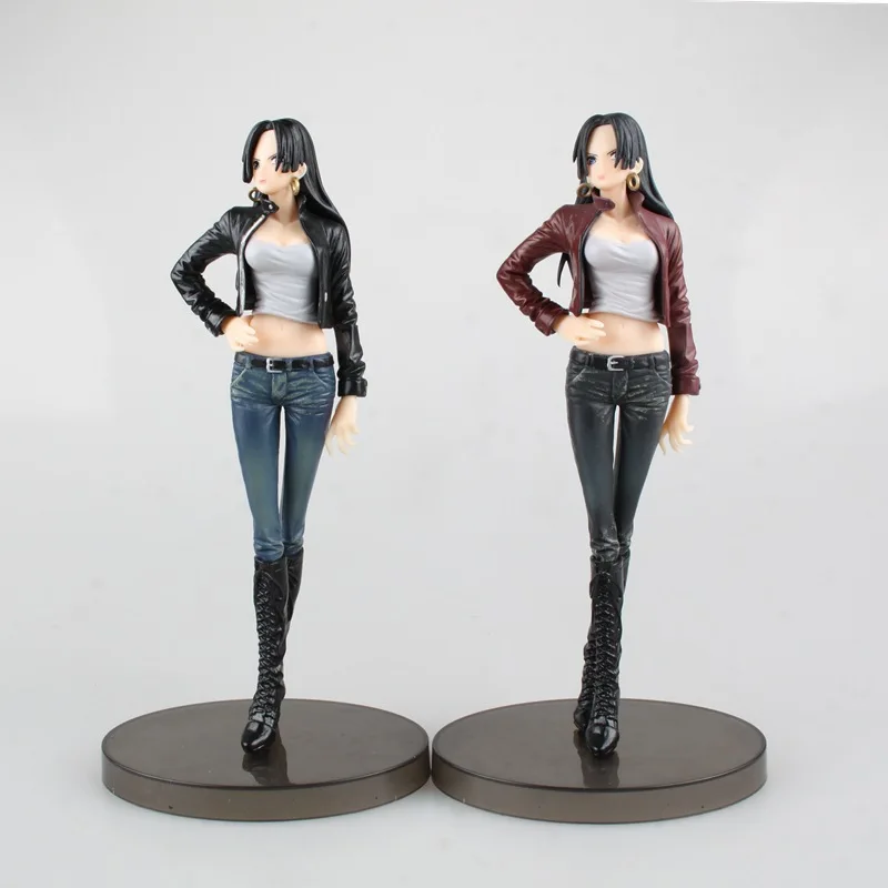 

ONE PIECE JEANS FREAK Cartoon Boa Hancock Toy Model Dolls figma Lovely Cute Animation Film Toys PVC Action Figure World GH379
