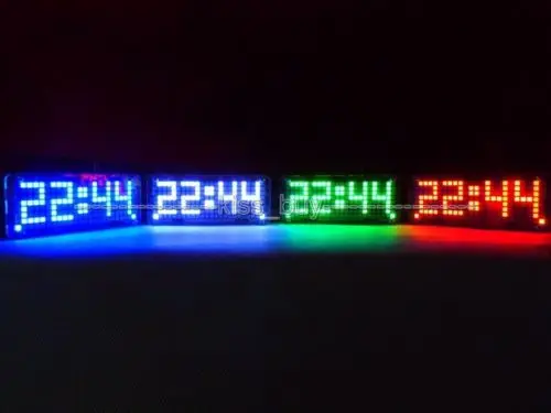 DIY Наборы цифровые часы электронный будильник микроконтроллер Время термометр