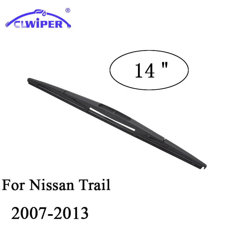 CLWIPER Rear Wiper Blades For NISSAN X TRAIL(2007 2013) 2008 2009 2010