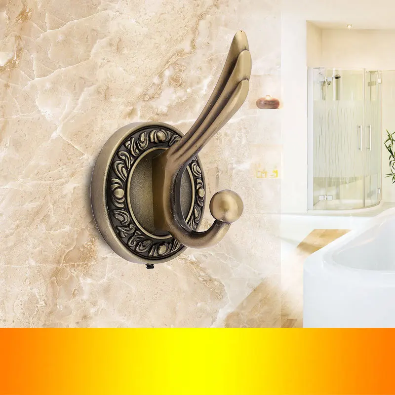 105*67mm 5pcs decorative antique vintage bronze door wall hanger hooks